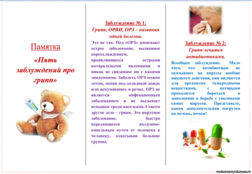 Пять заблуждений про грипп (ч.1)